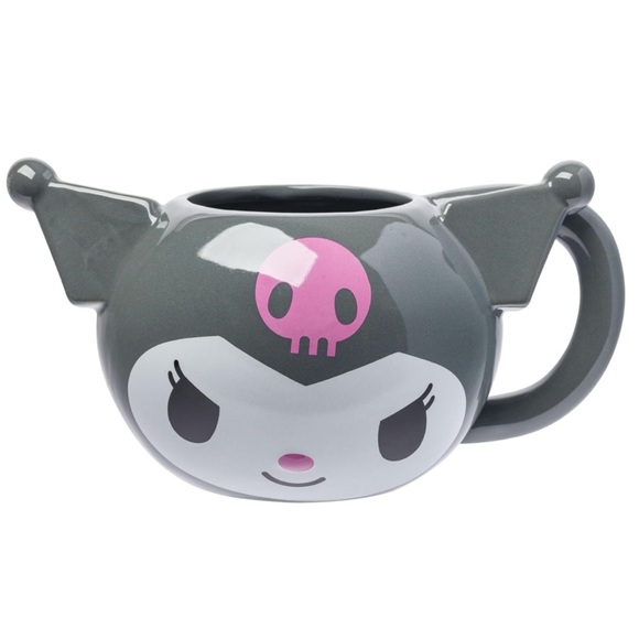 Sanrio Hello Kitty and Friends Kuromi Ceramic 3D Sculpted Mug, 20 Ounces - Picture 1 of 11